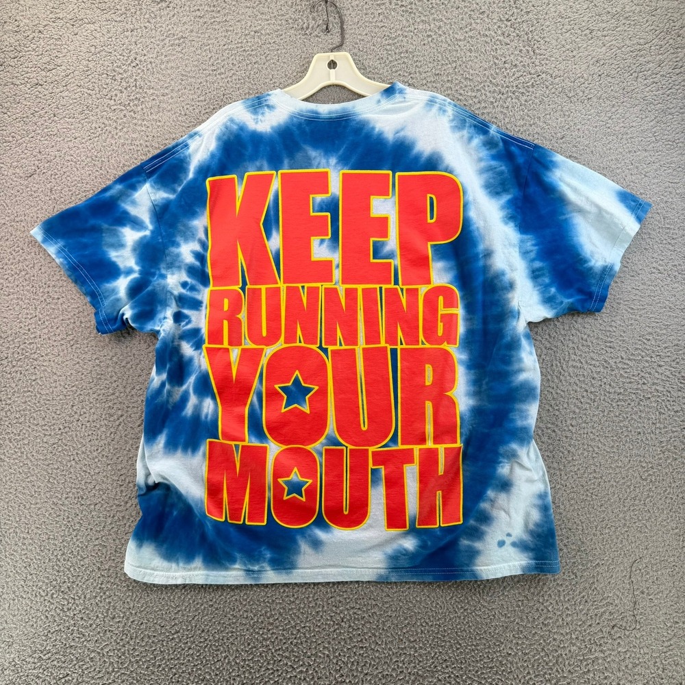 A Day To Remember Tie Dye Shirt Pac Man Keep Running Your Mouth Mens 2XL - Picture 4 of 15